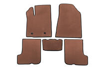 Dacia Sandero 2007-2013 EVA Fußmatten (Braun) Foto 1