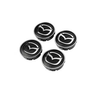 Schwarze Felgendeckel maz5955tur-bl (59mm auf 55mm, 4 Stk) Foto 2