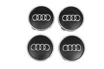 Audi Schwarze Felgendeckel au5955 (59mm x 55mm, 4 Stk) Foto 1
