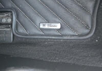 Cadillac Aluminium Emblem für Fußmatten (1 Stk) Foto 2