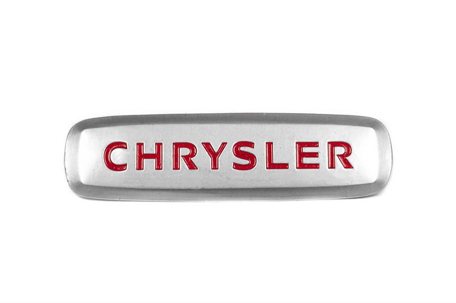 Chrysler Aluminium Emblem für Fußmatten (1 Stk) Image