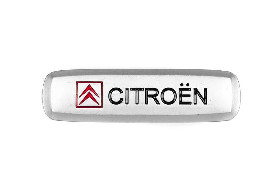 Citroen Aluminium Emblem für Fußmatten (1 Stk) Image