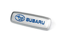 Subaru Aluminium Emblem für Fußmatten (1 Stk) Foto 1