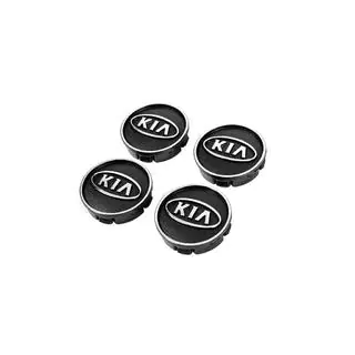 Radnabenkappen Schwarz kia60tur-bl (59mm auf 55mm, 4 Stk) Foto 1