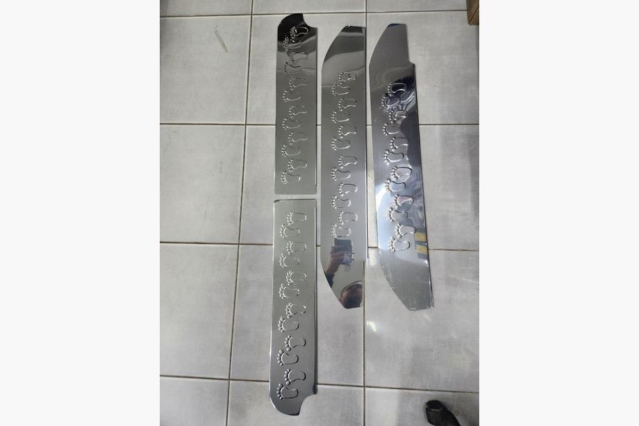 Mercedes Vito W639 2004-2014 Sonderangebot Einstiegsleisten Carmos 4 Stück V2 Foto 4