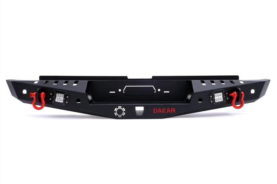 Nissan Navara 2006-2015 Verstossene Heckstossstange Dakar V1 Image