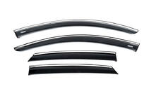 Opel Corsa F 2019- Windabweiser mit Chromleiste (4 Stk, Niken) Foto 1