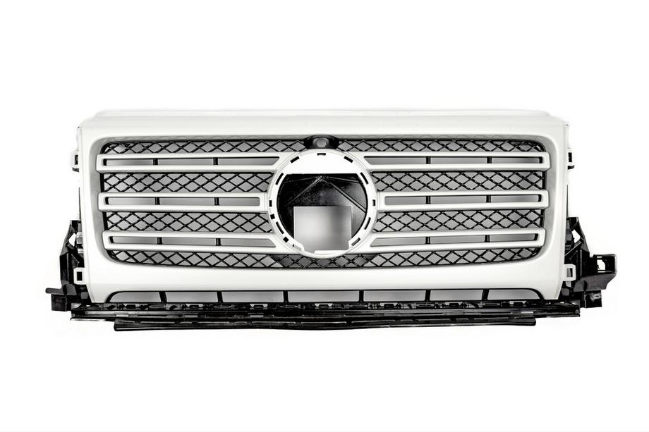 Mercedes G class W463 2018-2024 Kühlergrill (Weiß, Original) Image