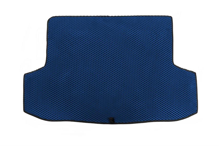 Chevrolet Aveo T200 2002-2008 Kofferraummatte (EVA, blau) Image
