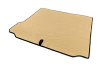 BMW X5 E70 2007-2013 Kofferraummatte (EVA, Beige) Foto 2