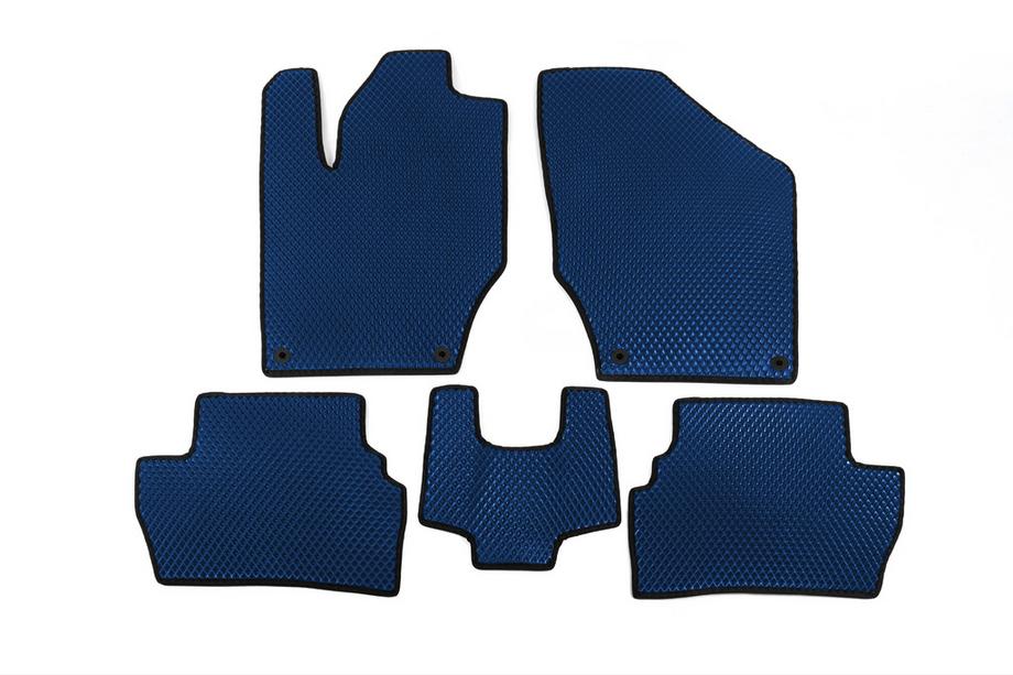 Peugeot 308 2007-2013 EVA Fußmatten (Blau) Image