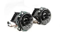 Mercedes G class W463 1990-2018 Frontscheinwerfer Manor Black LED (2006-2017) Foto 3