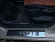 Renault Clio III 2005-2012 Einstiegsleisten Carmos (4 Stk, Edelstahl) Foto 2