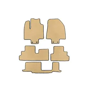 Fußmatten (3 Reihen, EVA, Beige) Foto 1