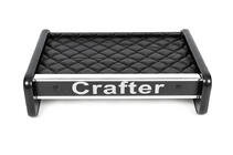 Volkswagen Crafter 2016- Ablagebrett für Armaturenbrett (Schwarz mit schwarzer Naht) Foto 1