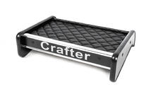 Volkswagen Crafter 2016- Ablagebrett für Armaturenbrett (Schwarz mit schwarzer Naht) Foto 3