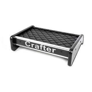 Ablagebrett für Armaturenbrett (Schwarz mit schwarzer Naht) Foto 3