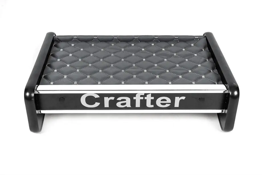 Volkswagen Crafter 2016- Ablagebrett Armaturenbrett (Grau mit grauer Naht) Image
