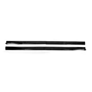Universelle Seitenschweller Aufsätze Niken Black (ABS) (4Stk) Foto 3