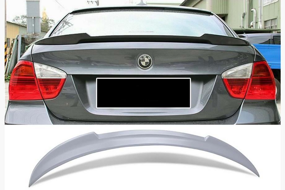 BMW 3 Series E90/E91 2005-2011 Heckspoiler M4-Style (für E90, grundiert zum Lackieren) Foto 7