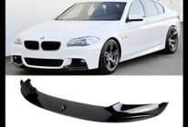 BMW 5 Series F10/F11 2010–2016 Frontspoiler DPT Lip V-1 (für M-Performance, Schwarz Glanz) Foto 2