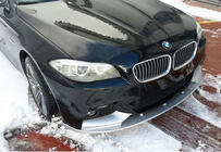 BMW 5 Series F10/F11 2010–2016 Frontspoiler DPT Lip V-2 (für M-Performance, Schwarz Glanz) Foto 2