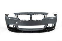 BMW 5 Series F10/F11 2010–2016 Frontspoiler DPT Lip V-2 (für M-Performance, Schwarz Glanz) Foto 7