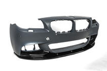 BMW 5 Series F10/F11 2010–2016 Frontspoiler DPT Lip V-2 (für M-Performance, Schwarz Glanz) Foto 13