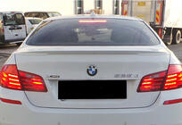 BMW 5 Series F10/F11 2010–2016 MP-Style Heckspoiler (für F10, Schwarz Glanz) Foto 4