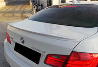 BMW 5 Series F10/F11 2010–2016 MP-Style Heckspoiler (für F10, Schwarz Glanz) Foto 5