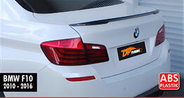 BMW 5 Series F10/F11 2010–2016 MP-Style Heckspoiler (für F10, Schwarz Glanz) Foto 1