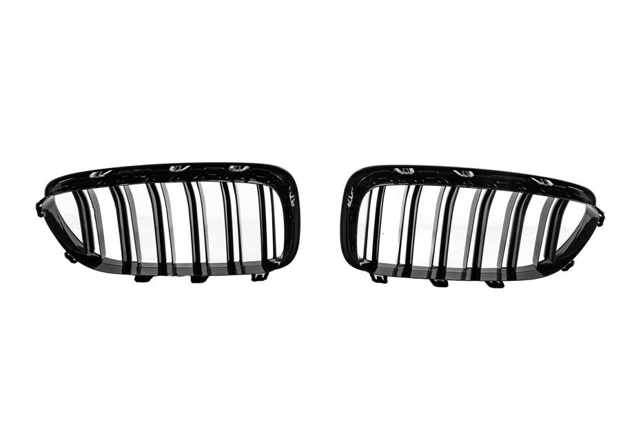 BMW 5 Series F10/F11 2010–2016 Nieren M-Look (Schwarz Glanz) Foto 5