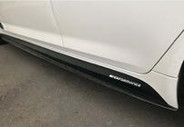 BMW 5 Series F10/F11 2010–2016 Schwellerverkleidungen DPT V-1 (für M-Sport/M5 Schweller, Schwarz Glanz) Foto 9