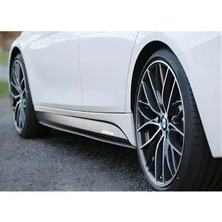 Schwellerverkleidungen DPT V-1 (für M-Sport/M5 Schweller, Schwarz Glanz) Foto 2