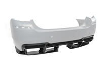 BMW 5 Series F10/F11 2010–2016 Heckdiffusor DPT V-1 (für M-Performance, Schwarz Glanz) Foto 16