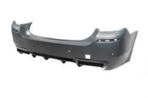 BMW 5 Series F10/F11 2010–2016 Heckdiffusor DPT V-2 (für M-Performance, Schwarz Glanz) Foto 12