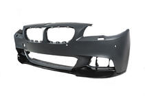 BMW 5 Series F10/F11 2010–2016 Frontspoiler DPT Lip V-3 (Für M-Performance, Schwarz Glanz) Foto 13