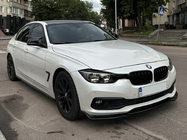 BMW 3 Series F30/F31 2012-2019 DPT Frontlippe für Serienversion (2015-2018, Schwarz Glanz) Foto 1