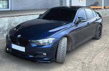 BMW 3 Series F30/F31 2012-2019 DPT Frontlippe für Serienversion (2015-2018, Schwarz Glanz) Foto 4