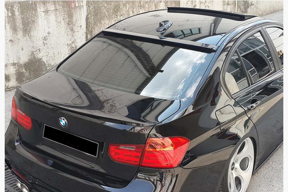 BMW 3 Series F30/F31 2012-2019 Heckspoiler DPT (für F30/F80, Schwarz Glanz) Image