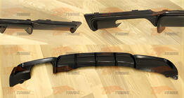 BMW 3 Series F30/F31 2012-2019 Heckdiffusor DPT V-1 (für M Performance, Schwarz Glanz) Foto 5
