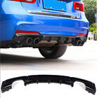 BMW 3 Series F30/F31 2012-2019 Heckdiffusor DPT V-3 (für M Performance, Schwarz Glanz) Foto 4
