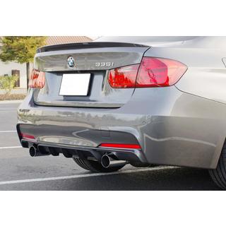 Heckdiffusor DPT V-4 (für M Performance, Schwarz Glanz) BMW 3 Series F30/F31 2012-2019 Foto 1