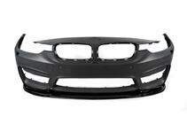 BMW 3 Series F30/F31 2012-2019 Frontspoiler DPT Lip V-1 (Für M3, Schwarz Glanz) Foto 12