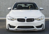BMW 3 Series F30/F31 2012-2019 Frontlippe DPT Lip V-2 (Für M3, Schwarz Glanz) Foto 1