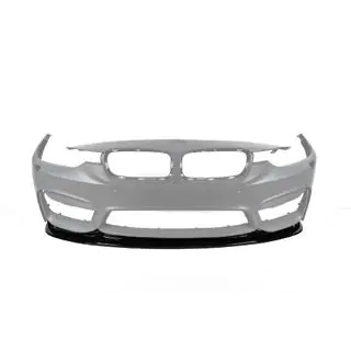 Frontlippe DPT Lip V-2 (Für M3, Schwarz Glanz) Foto 2