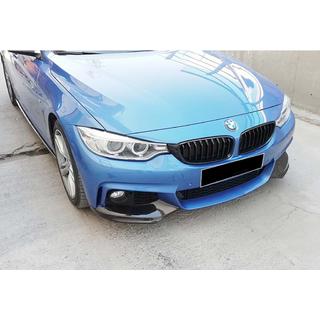 Frontspoiler DPT Flap V-1 (für M-Technic, Schwarz Glanz) BMW 4 Series F32/F33/F36 2012-2020 Foto 4