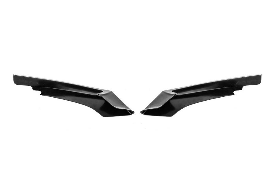 BMW 4 Series F32/F33/F36 2012-2020 Frontspoiler DPT Flap V-1 (für M-Technic, Schwarz Glanz) Foto 8