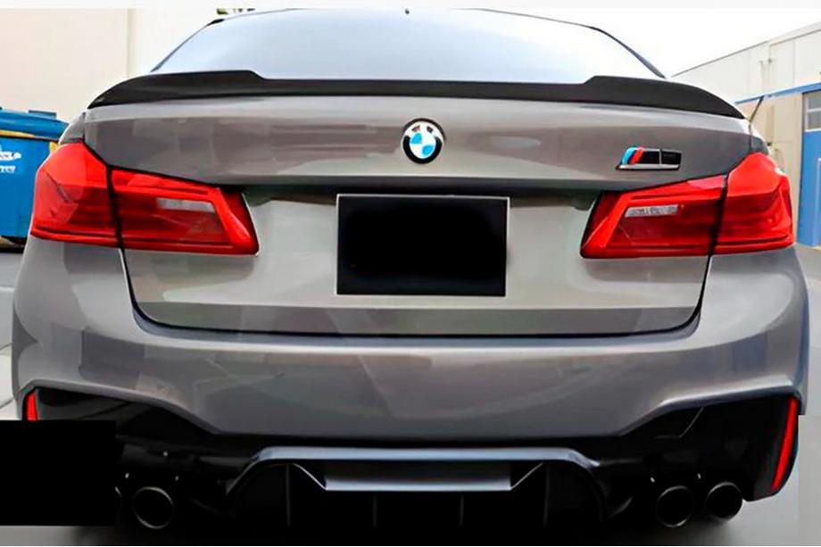 BMW 5er G30/G31 2017–2023 Heckspoiler CS-Style (Schwarz Glanz) Image