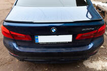 BMW 5er G30/G31 2017–2023 Spoiler M4-Style (Schwarz Glanz) Foto 12
